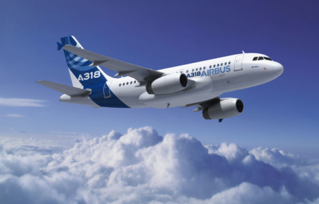 Airbus A318 for charter hire with Exact Aviation