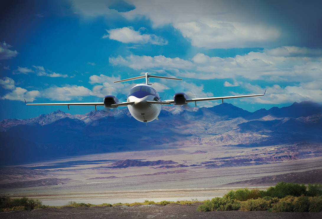 Piaggio Avanti for charter hire with Exact Aviation
